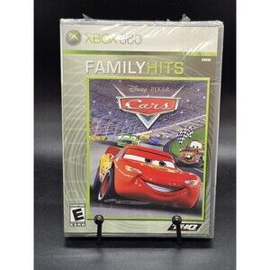 Microsoft Xbox 360 Disney Pixar Cars Family Hits Game New Sealed *Small Holes